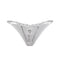 Lace Patchwork Tanga Lingerie Beading Low-rise Underwear Panties Charming Women G-string Hollow Out Sexy Bragas Mujer PS5109