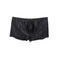 Plus Size Boxer Solid Low Waist Underwear Man Faux Leather Boxer Homme Shorts Underpants Cueca Black Blue Men's Clothing MPS0063
