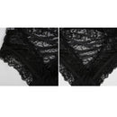 PS5139 Women Bandage Panties Black Lace Strappy Lingerie Transparent Hollow Out High Waist Underpants Calcinhas Para Mulheres