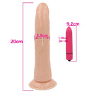 YEMA 2Pcs Realistic Feel Big Dildo Bullet Mini Vibrator Sex Toys for Woman Fake penis High Frequency Adult Sex Shop Product