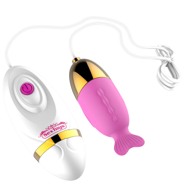 YEMA Wire Jumping Egg Vibrator Waterproof Rabbit Sex Toys for Woman Vibrators Adult Vagina Clitoris Stimulator