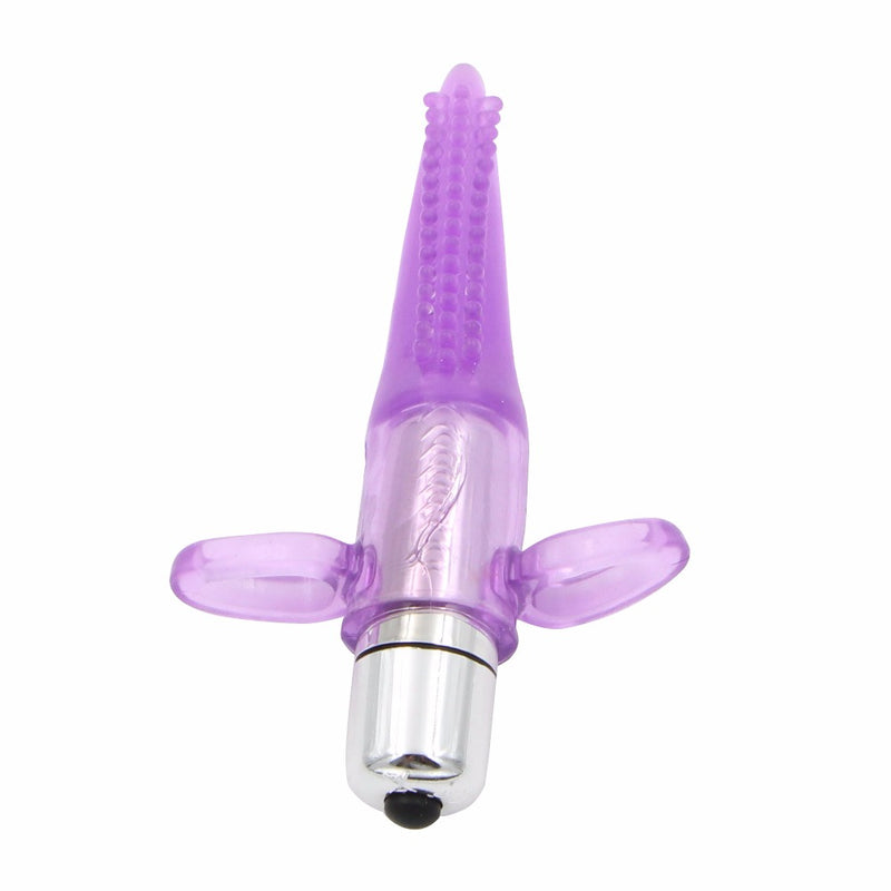 YEMA Portable Purple Finger Tongue Mini Vibrator Clitoris Brush Stimulate Adult Sex Toys for Women Sex Machine Sex Shop