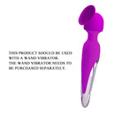 YEMA Silicone Body Av Magic Wand Vibrator Accessory Attachment Wand Head Sleeve Clitoris Stimulator Adult Sex Toy for Woman
