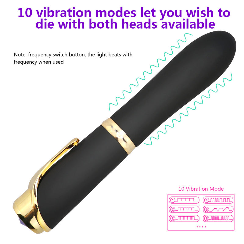 YEMA Pen-shape Soft Silicone Big Dildo Vibrator Sex Toys for Woman Adult Vagina Clitoral Stimulator Masturbator