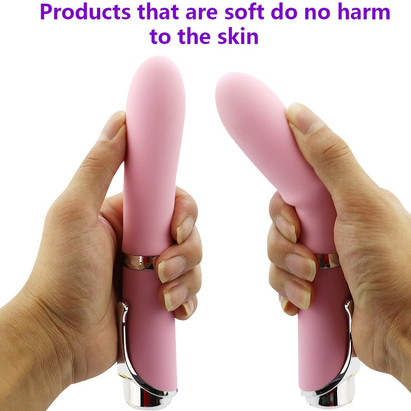 YEMA Pen-shape Soft Silicone Big Dildo Vibrator Sex Toys for Woman Adult Vagina Clitoral Stimulator Masturbator