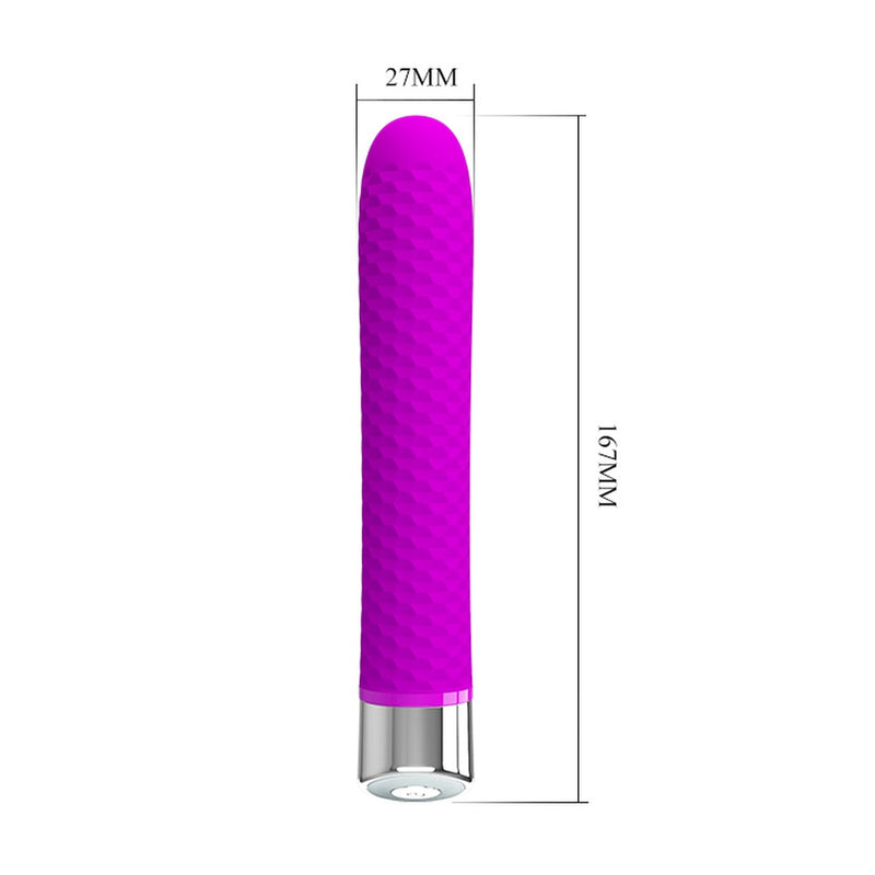 YEMA 12 Modes Silicone Vibrating Wand Massager Vibrator G Spot Vagina Clitoris Stimulation Sex Toys for Woman