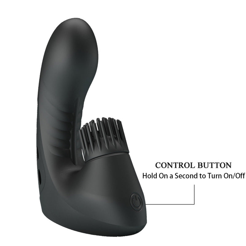 YEMA Adult Couple Sex Toys Vibrators for Women Silicone Finger Sleeve Rotating Clitoris Massager Rechargeable