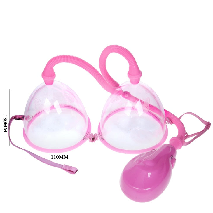 YEMA Electric Breast Pump Enlarger Sucker Correction Breast & Buttocks Enhancement Vacuum Suction Cup Female Sex Toy for Woman