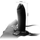 YEMA Auto Inflatable Lesbian Strap-on Dildo Vibratio Enlarge Penis Adult Sex toy for Woman Lesbian Couples