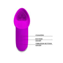 YEMA 7 Functions Vibration Nipple Sucker Vibrator Sex Toy for Woman Massager Breast Clitoris Massager Auto-cleaning