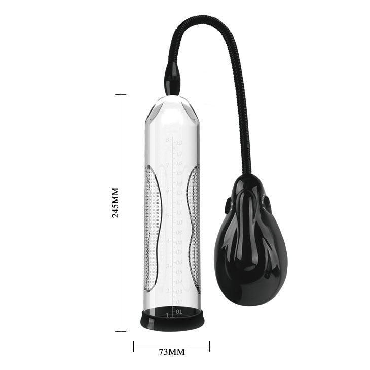 YEMA Electric Penis Pump Sex Toy for Men Harder Thicker Cock Penis Massage Exercise Cock Enlargement Male