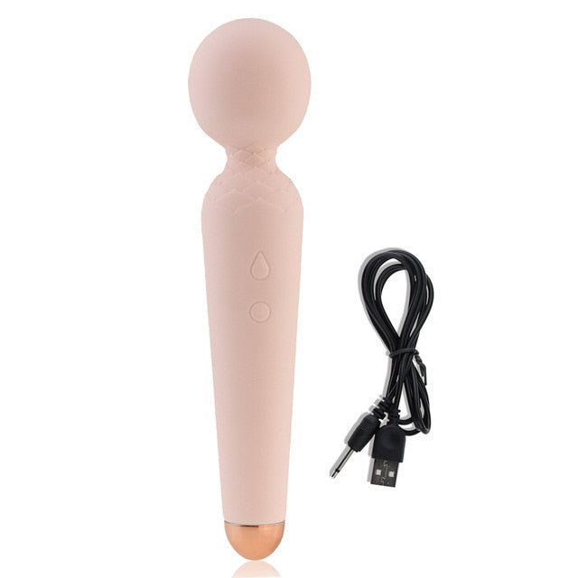 New Upgrade Powerful Dildo Vibrator AV Magic Wand Sex Toys for Woman Clitoris Stimulator Pussy G Spot Vibrating Adult Products