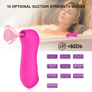 Sucking Vibrator Clit Sucker Clitoris Stimulator Masturbator Dildo Nipple Licking Tongue Oral Toys for Adults Sex Toys for Woman