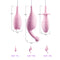 Multi-use Tongue Licking Víbrator 10 Modes Mute Nipple Clitoris Stimulator G Spot Massager and Anal Plug Sex Toy for Women