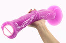 13.8 inch long dildo giant penis strong suction cup animal horse dildo big dick sex toys for women ribbed knot sex products