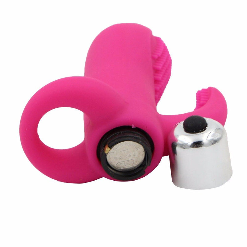 YEMA Lovely Pink Finger Mini Vibrator Sex Toys for Women G Spot Clitoris Brush Stimulate Adult Sex Machine Sex Erotic Toys