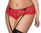 Jartiyer Sexy Stocking Suspenders Plus Size Strapsen Strumpfhalter Garter Belt See Through Garter Belts For Women PS5033