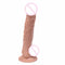 Europe Big Realistic Dildo Waterproof Flexible Penis with Textured Shaft and Strong Suction Cup Gode Sex Toy for Women