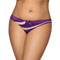PS5097 Sexy Thong Underwear 4 Colors Low Rise Panties Female Solid See Though Sexy Plus Size Panties With Bow Lady's Brief