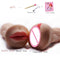 Adult Sex Shop 3D Double Head Pussy Realistic Artificial Vagina mouth Male Masturbators Doll Pussy Vagina Oral Sex Toys for Men.