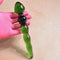 YEMA Pyrex Glass Green Crystal Glass Dildo Penis Anal Beads Butt Plug Female Masturbation Gay Sex Toys for Women Men Sex Shop