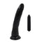 YEMA 2PCS Black Strap on Realistic Normal Dildo Bullet Vibrator Strapon Sex Toys for Women Lesbian Clitoris Vagina Massager