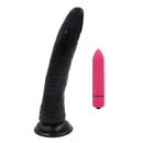 YEMA 2 PCS Black Normal Realistic Dildo Penis Set With 10 Modes Bullet Vibrators Sex Toys for Women Adult Vibrador Sex Shop