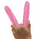 YEMA 2PCS/SET Pink Realistic Dildo Double Dong for Lesbian&Bullet Mini Vibrator Sex Toys for Women Vibrador Adult Sex Game Shop