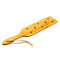 Perforated natural wood bamboo spanking paddle clap slap flap pat beat whip lash flog sex toy for adult SM game men women couple