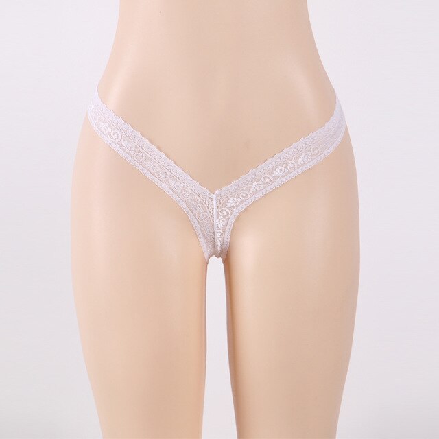 PS5084 Sexy Lingerie For Women Low Waist Erotic Lace Micro Thong Underwear Pants Erotic Panties String Ouvert 3XL G-String Panty
