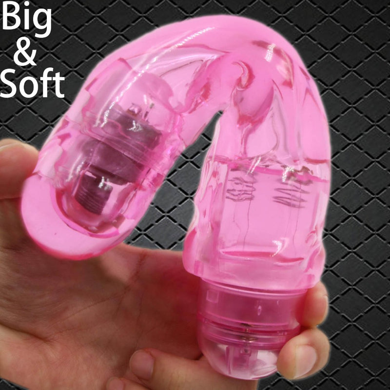 YEMA Lovely Pink Huge Big Dildo Vibrator Sex Toys for Woman Vagina Massager High Frequency Vibrating Adult Toys Games Sex Shop