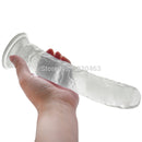 Jelly Clear Dildo Realistic Dildos Dong with Bullet Vibrator Anal Butt Plug Fake Penis Strong Suction Cup Erotic Toys for Women